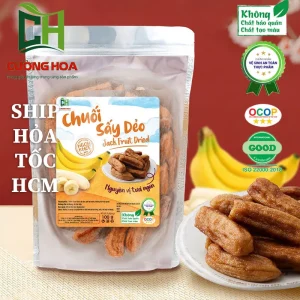 Chuối xiêm sấy dẻo 0,5kg 1kg